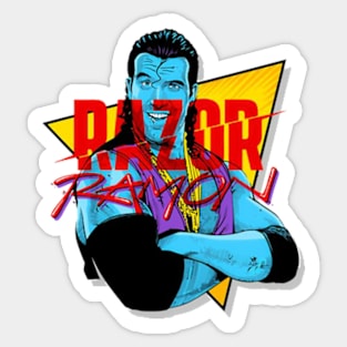 Scott Hall Razor Ramon Macho Sticker